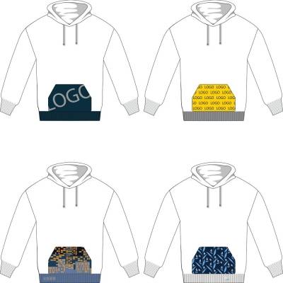 Вязаный карман-кенгуру на заказ Paosy