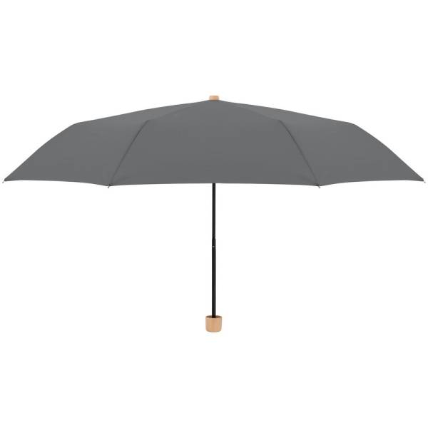 Зонт складной Nature Mini, серый
