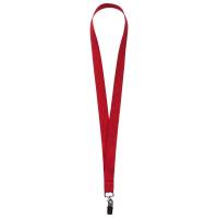 Лента для бейджа Neckband, красная