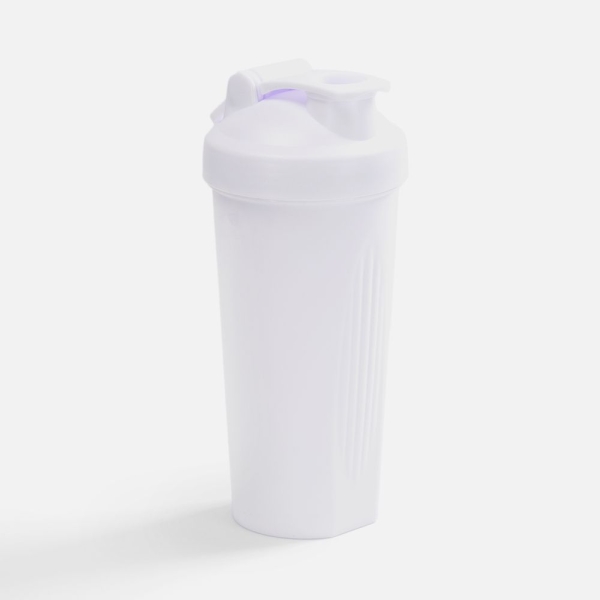 Спортивный шейкер Shake It Easy, белый