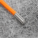 Наконечник для шнурка Nozzle, серебристый (хром)