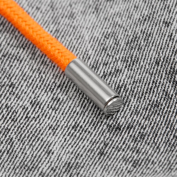 Наконечник для шнурка Nozzle, серебристый (хром)