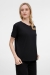 Футболка унисекс Senti, черная