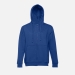 Толстовка мужская на молнии с капюшоном Amsterdam, ярко-синяя