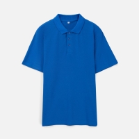 Рубашка поло унисекс Tervise, ярко-синяя