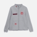 Шильдик металлический Alfa Oval, красный