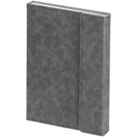 Ежедневник Flap на заказ, недатированный, серый