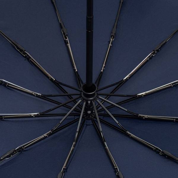 Зонт складной Fiber Magic Major, темно-синий