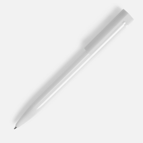 Ручка шариковая Liberty Polished, белая