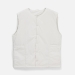 Жилет унисекс Veter, молочно-белый