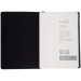 Ежедневник Alanis, недатированный, черный с голубым