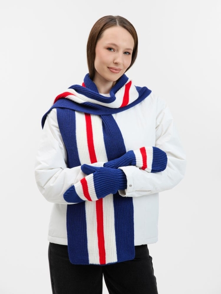Шарф Winwear, темно-синий (кобальт)