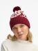 Шапка Wintertude, красная с белым
