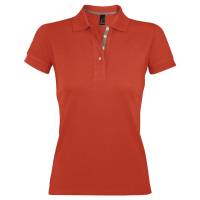 Рубашка поло женская Portland Women 200 оранжевая