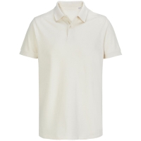 Рубашка поло унисекс Pacific, светло-бежевая (неокрашенная)