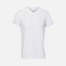 Футболка унисекс Regent с V-образным вырезом, белая