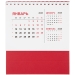 Календарь настольный Datio, красный
