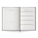 Ежедневник Anaconda, недатированный, серебристый