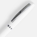 Ручка шариковая Bolt Soft Touch, белая