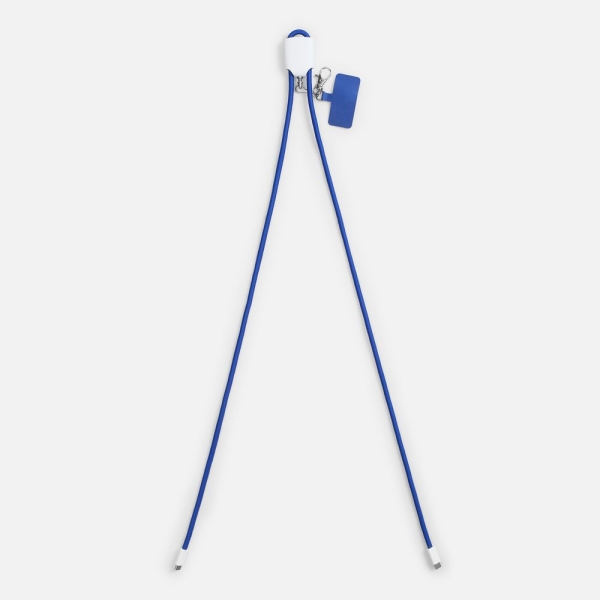 Кабель-ланьярд energyFlex Pro, синий
