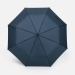 Зонт складной Smooth Move с плавным закрытием, темно-синий