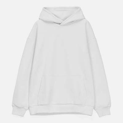 Худи унисекс оверсайз Daylero, белое