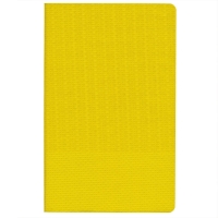 Ежедневник Knit, недатированный, желтый