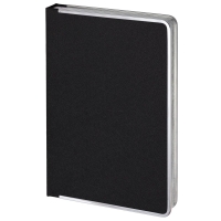 Ежедневник Frame Metal, недатированный, черный