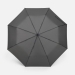 Зонт складной Smooth Move с плавным закрытием, серый