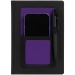 Ежедневник Mobile, недатированный, черно-фиолетовый