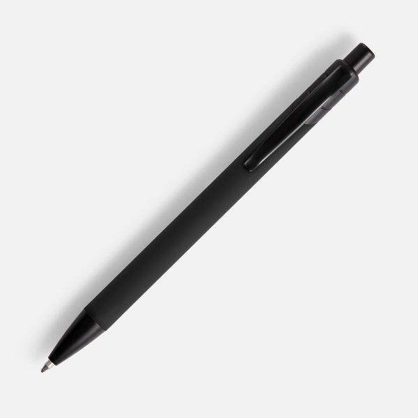 Ручка шариковая Undertone Black Soft Touch, черная