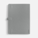 Ежедневник Peel Flex, недатированный, серый