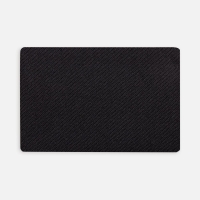 Наклейка тканевая Lunga, L, черная