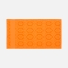 Полотенце Velin, среднее, оранжевое