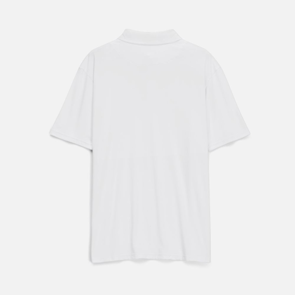 Рубашка поло унисекс Senti, белая