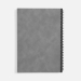 Ежедневник Notera Maxi, недатированный, серый