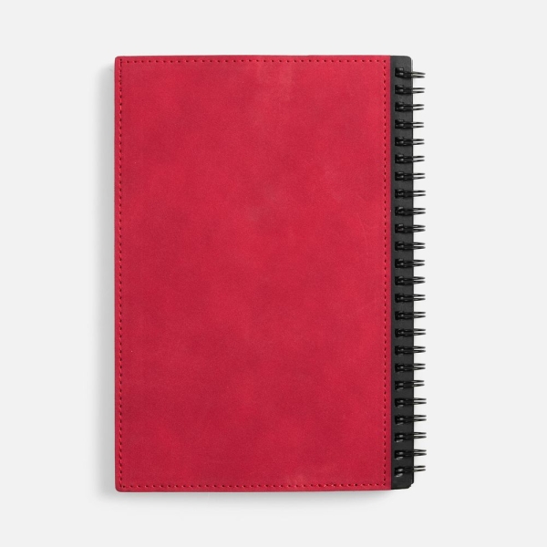 Ежедневник Notera Maxi, недатированный, красный