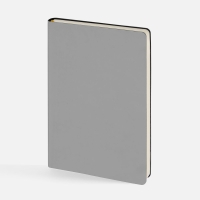 Ежедневник Flex Shall New, недатированный, серый