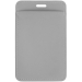 Чехол для пропуска Shall Simple, серый