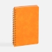 Ежедневник Spiral, недатированный, оранжевый