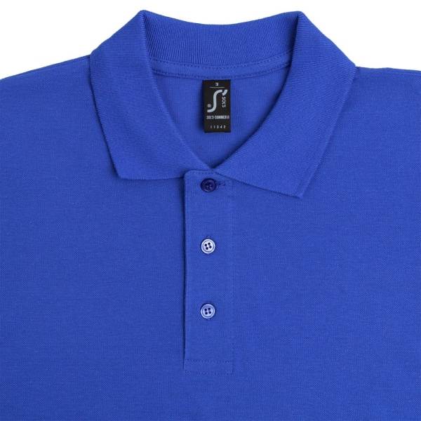 Рубашка поло мужская Summer 170, ярко-синяя (royal)