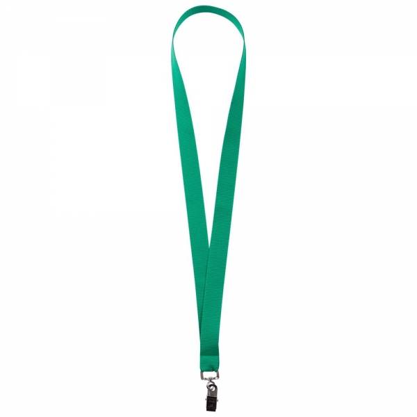 Лента для бейджа Neckband, зеленая