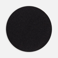 Наклейка тканевая Lunga Round, M, черная