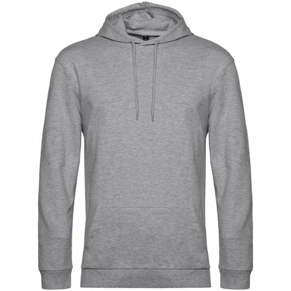 Толстовка с капюшоном унисекс Hoodie, серый меланж