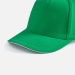 Бейсболка Long Beach, ярко-зеленая с белым