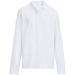 Рубашка поло унисекс с длинным рукавом Pacific LSL, белая