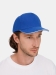 Бейсболка Long Beach, ярко-синяя с белым