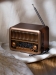 Bluetooth-колонка с радио Beatnik, коричневая