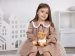 Мягкая игрушка «Мишка Cuddleton» в белом худи