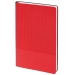 Ежедневник Knit, недатированный, красный